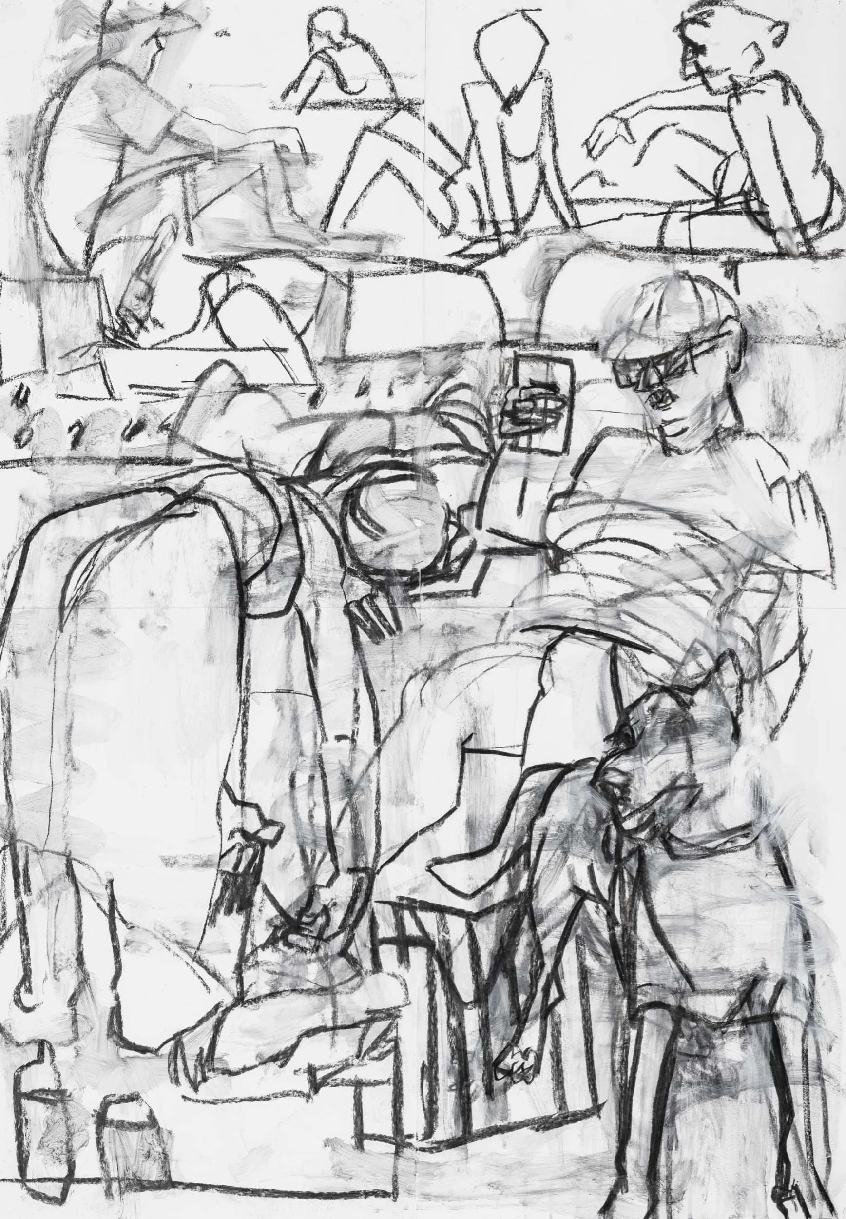 Palm Cove #2 drawing_152x122cm
