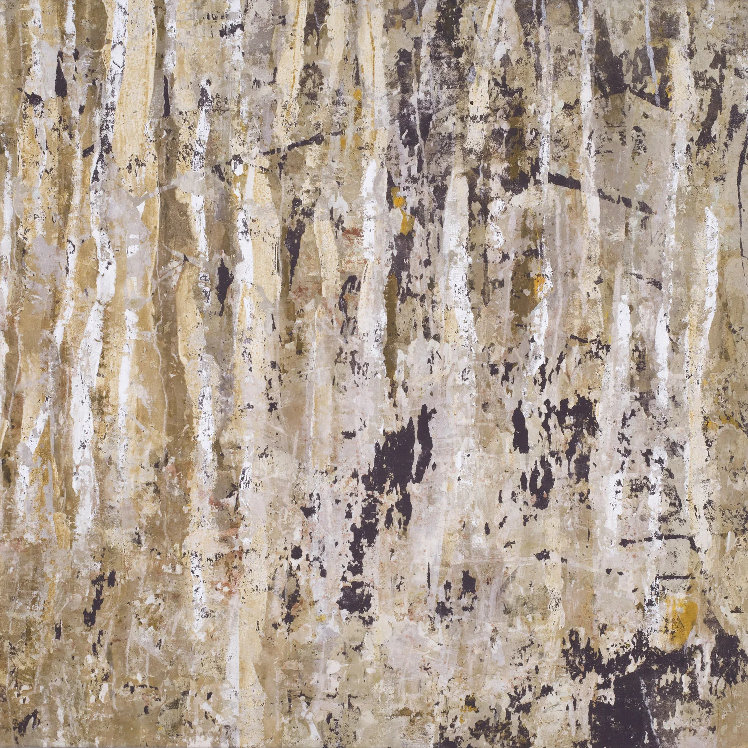 Driving By #3 - 91 x 91cm  mixed media on canvas