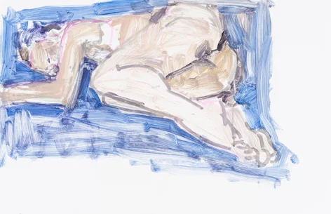 SUSIE #2 51 x 76cm acrylic on paper