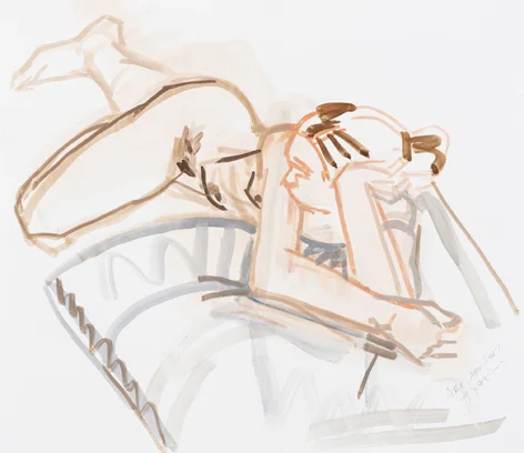 ARI #1 51 x 59cm gouache on paper Private collection Sydney