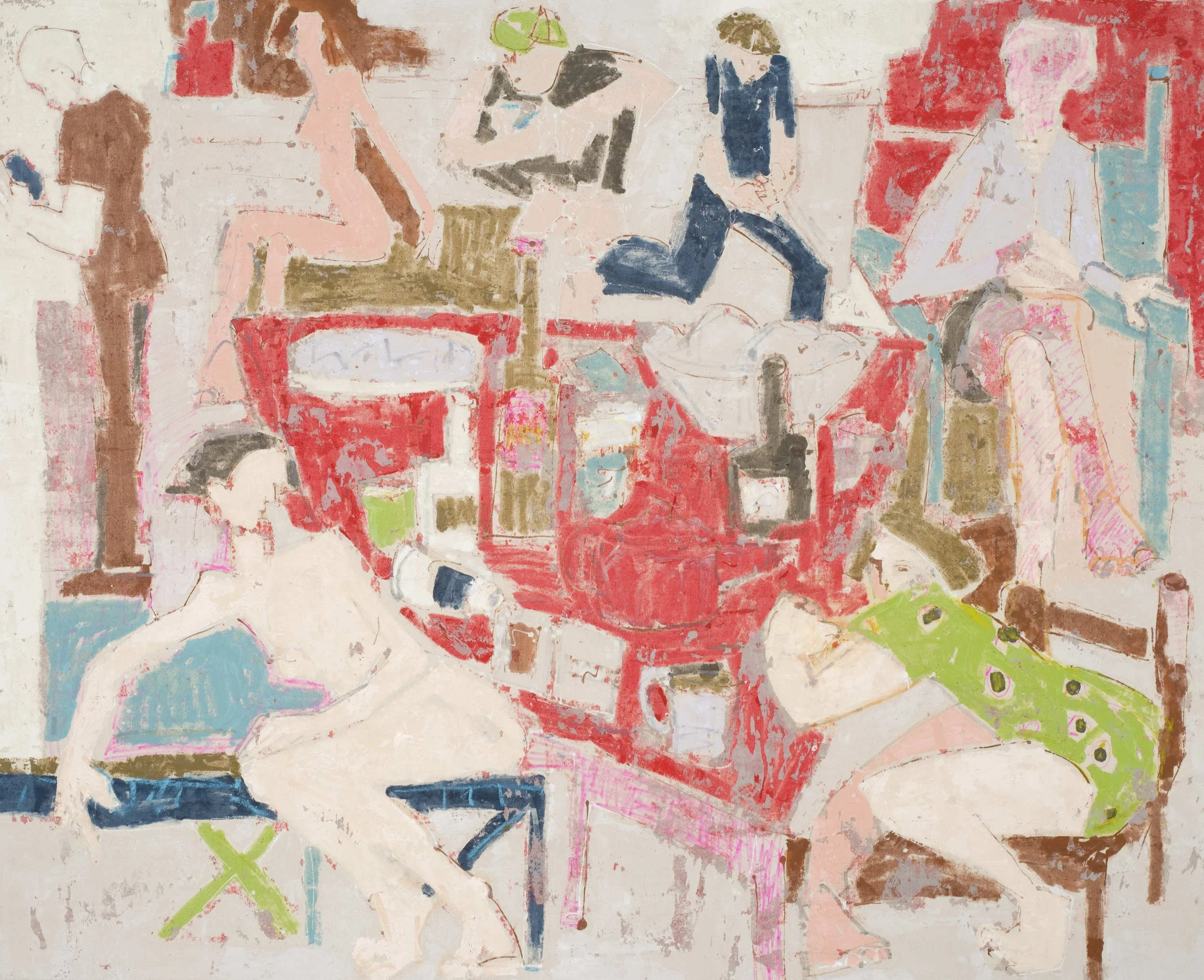 The card game #2  137x168cm