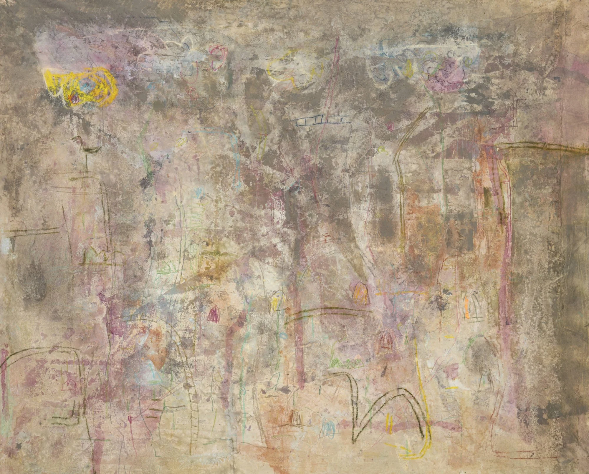 Yellow moon_140x165cm