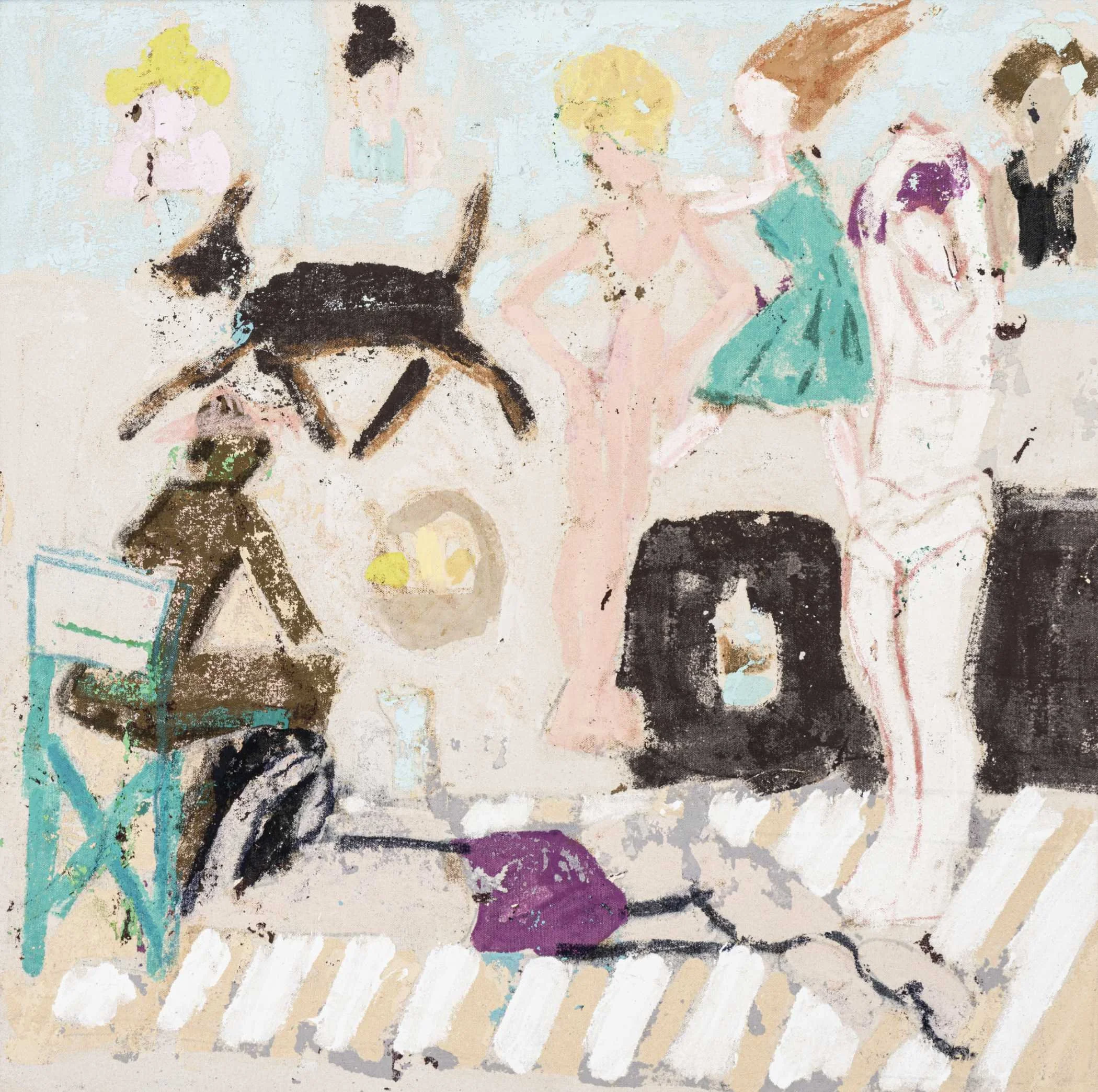 Follow that dog_50x50cm