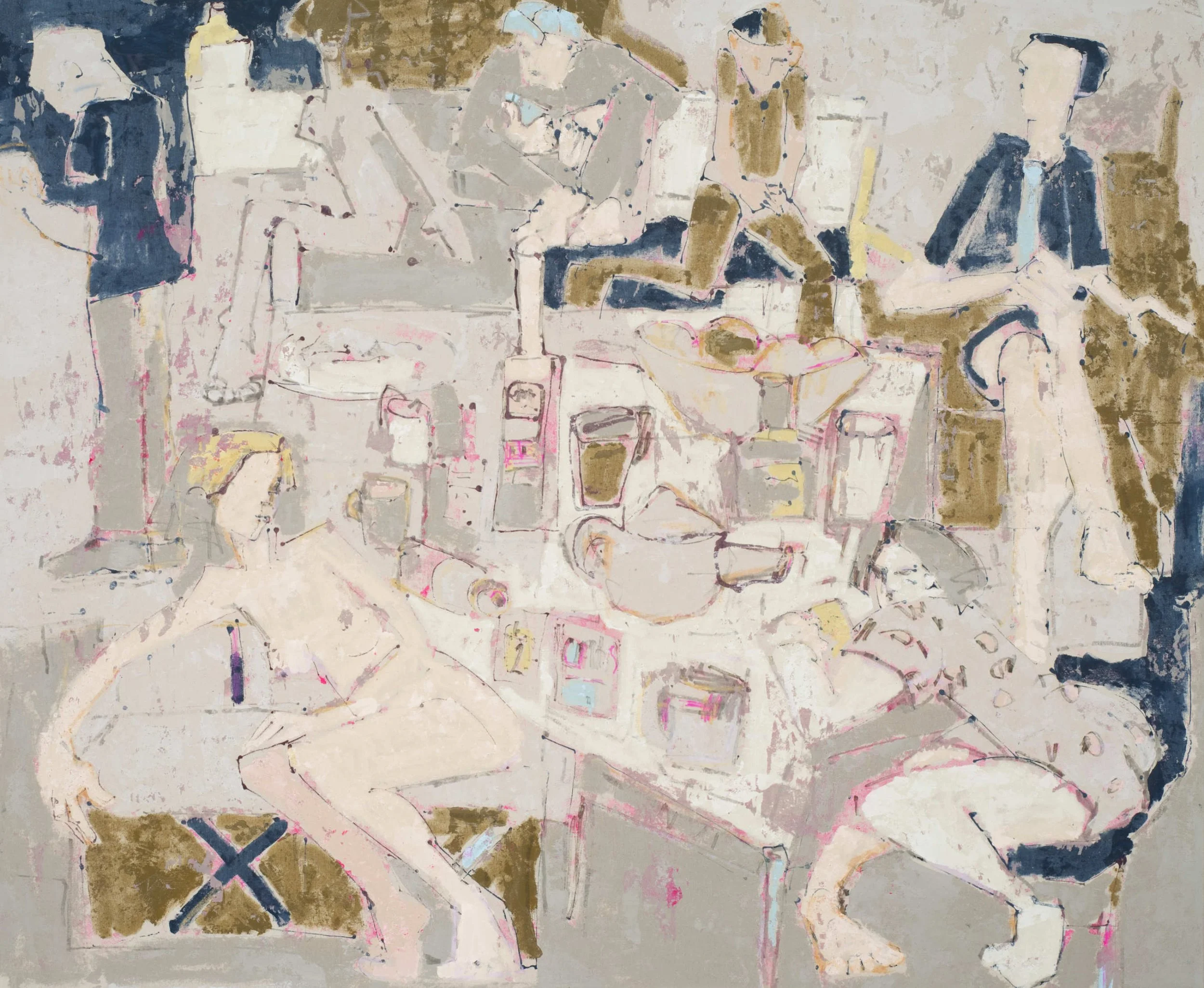 The card game #1   137x168cm