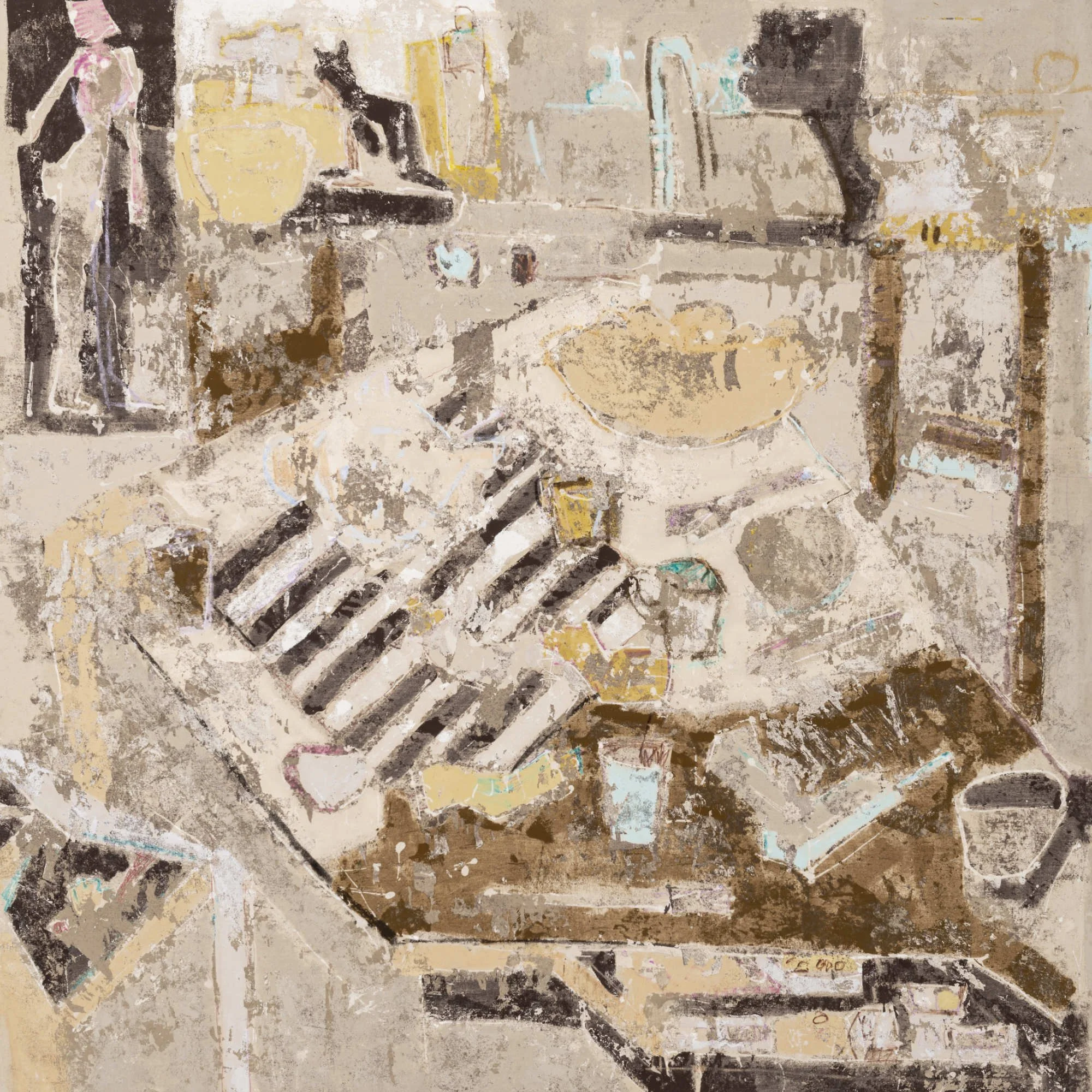 The corldess drill #2_145x145cm