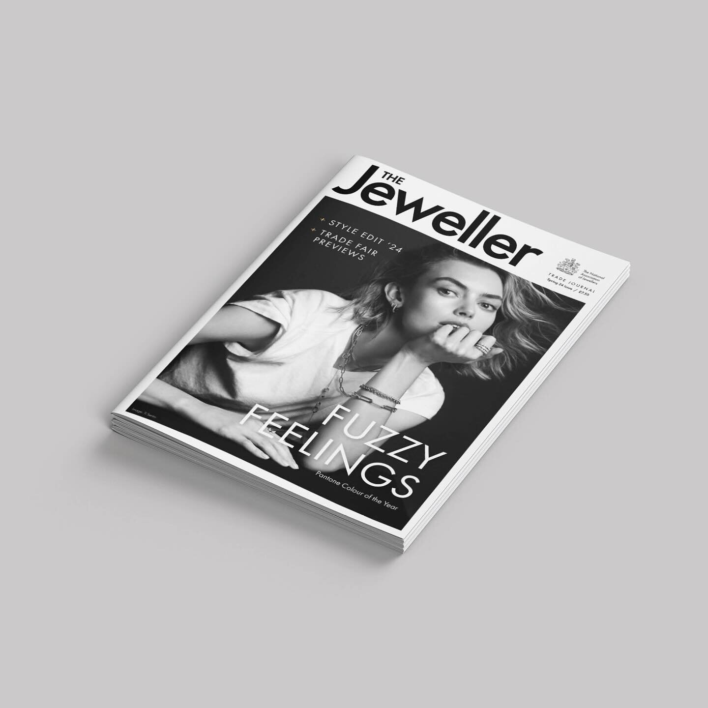 The latest issue of The Jeweller magazine features a fresh new cover design (and a cracker of a cover image). We worked together with Adam Cook (@uknaj) to give the mag a &lsquo;glow up&rsquo; for 2024 and we&rsquo;re delighted to see it published.

