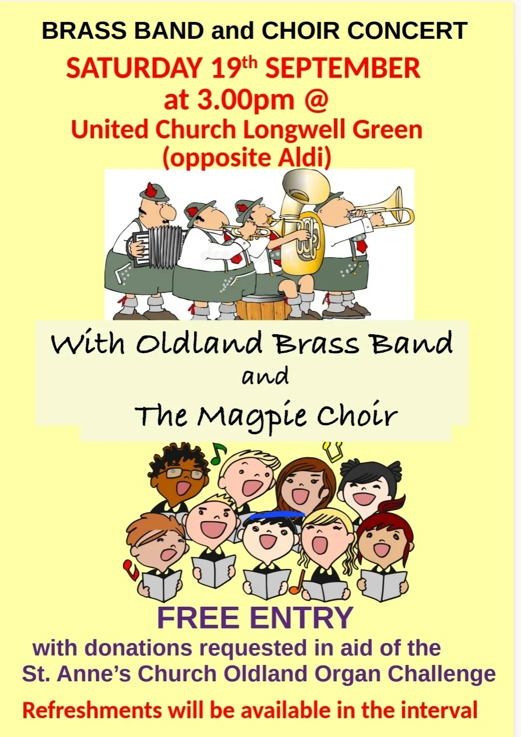 Oldland Brass Band &amp; The Magpie Choir