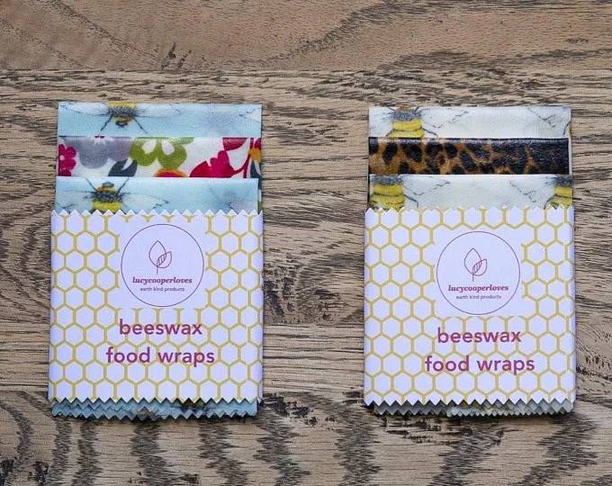 Trial size beeswax wraps