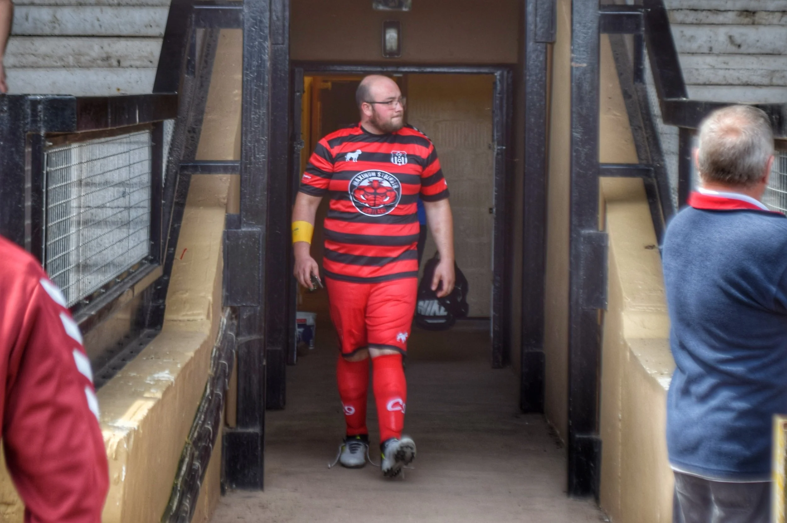 Jamieson at the recent Men’s Utd v C9 Reserves game.