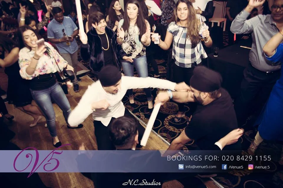 people having a party at Venue5