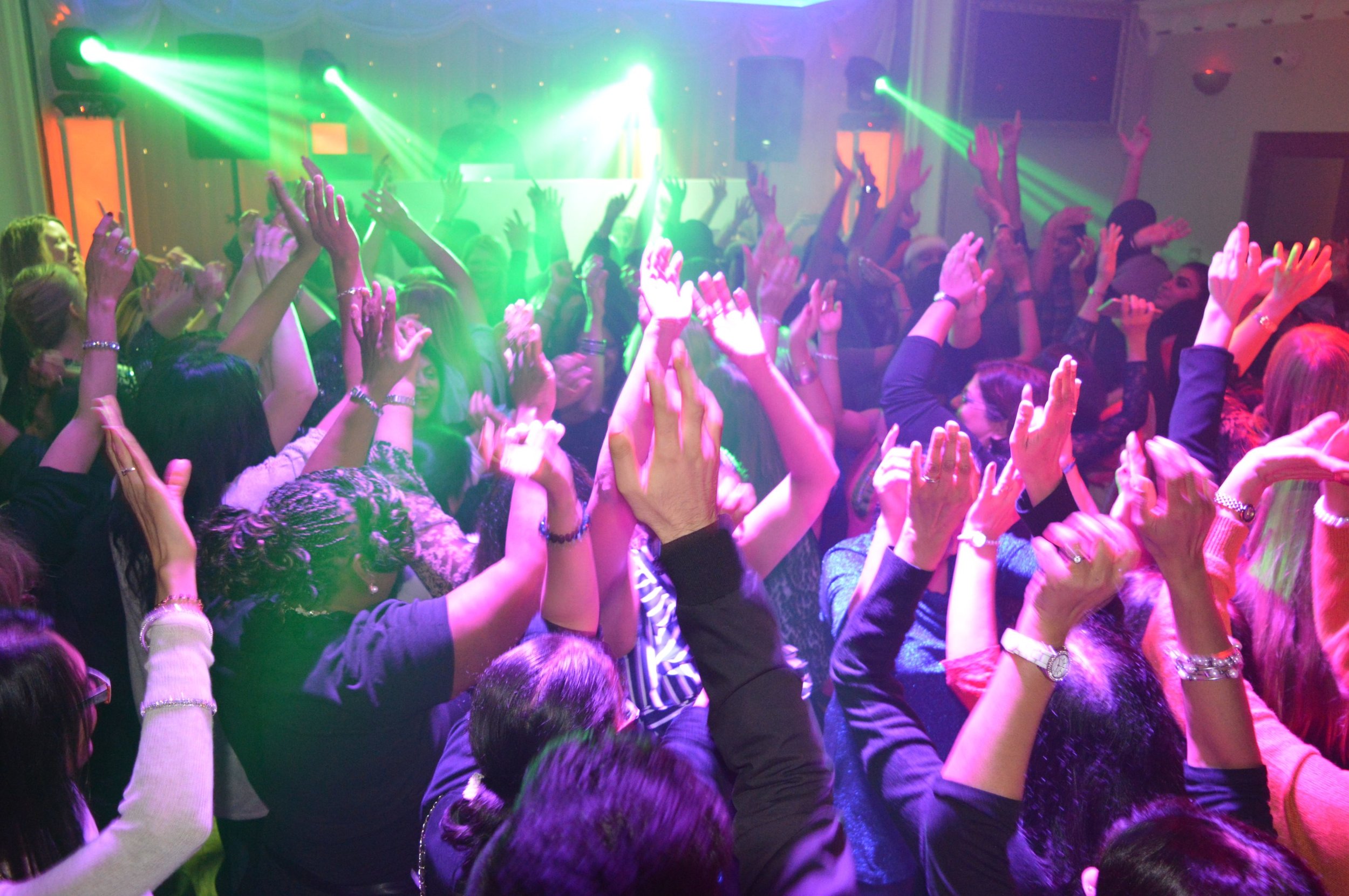 guest dancing at a Venue5 event
