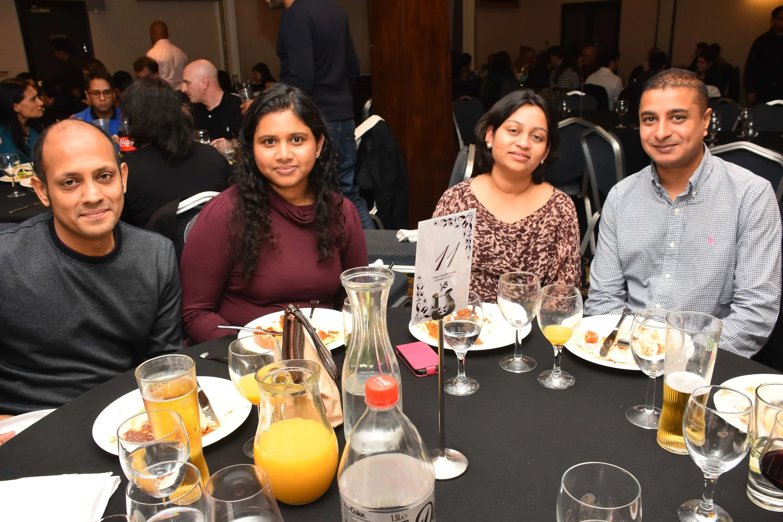 guest having dinner at Venue5
