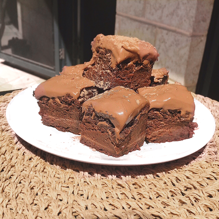 Ultra Fudgy Sweet Potato Brownies