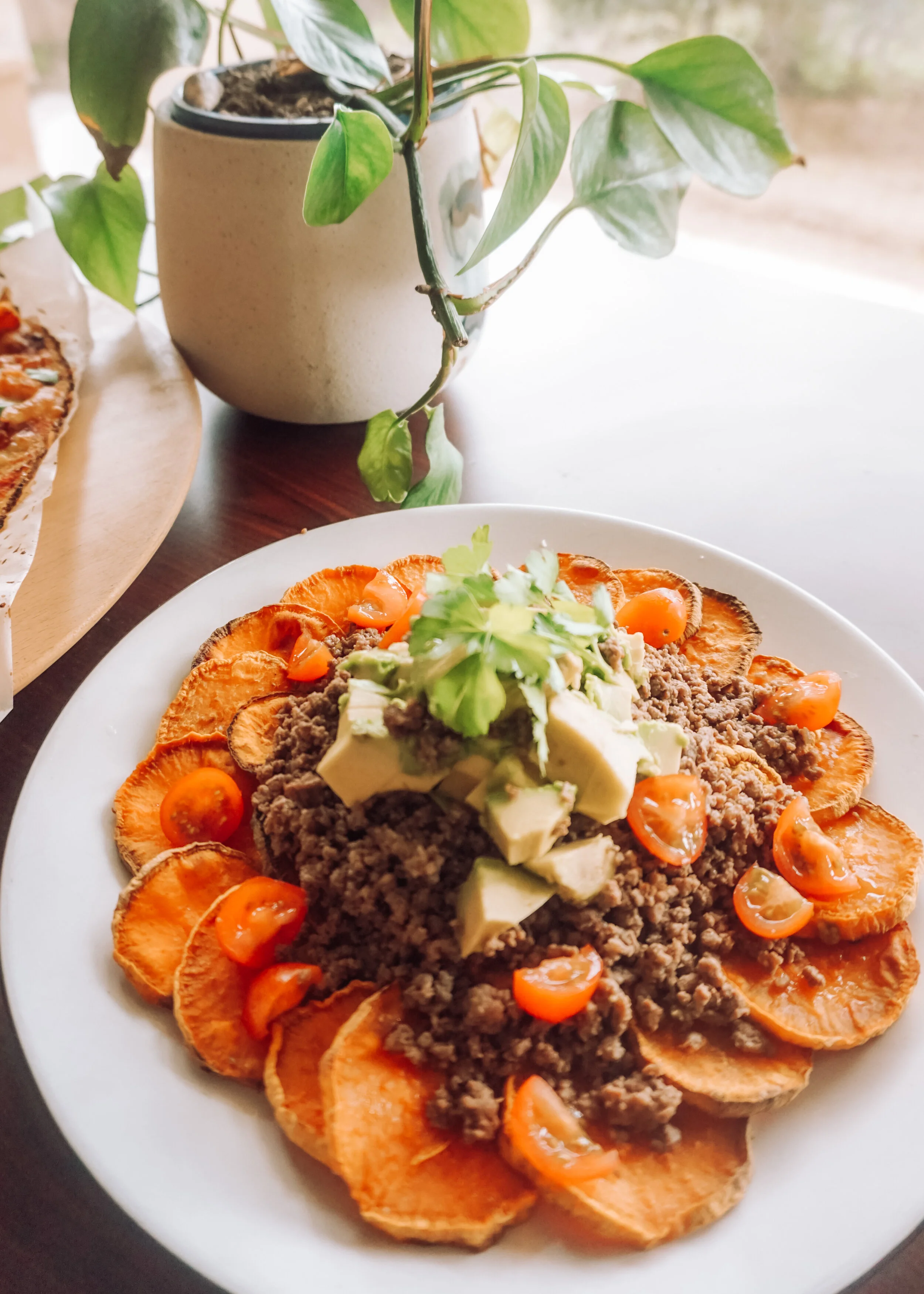 Loaded Sweet Potato Nachos