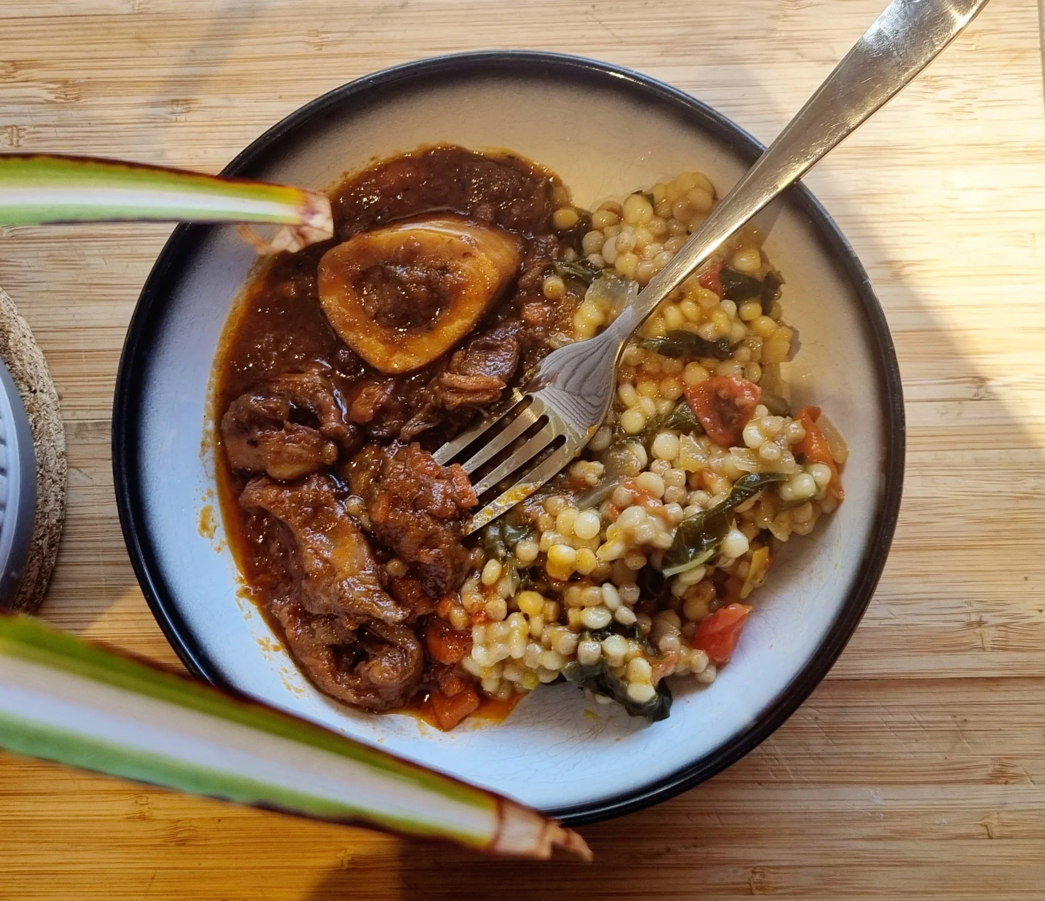 Slow Cooked Garlic Herb Osso Bucco
