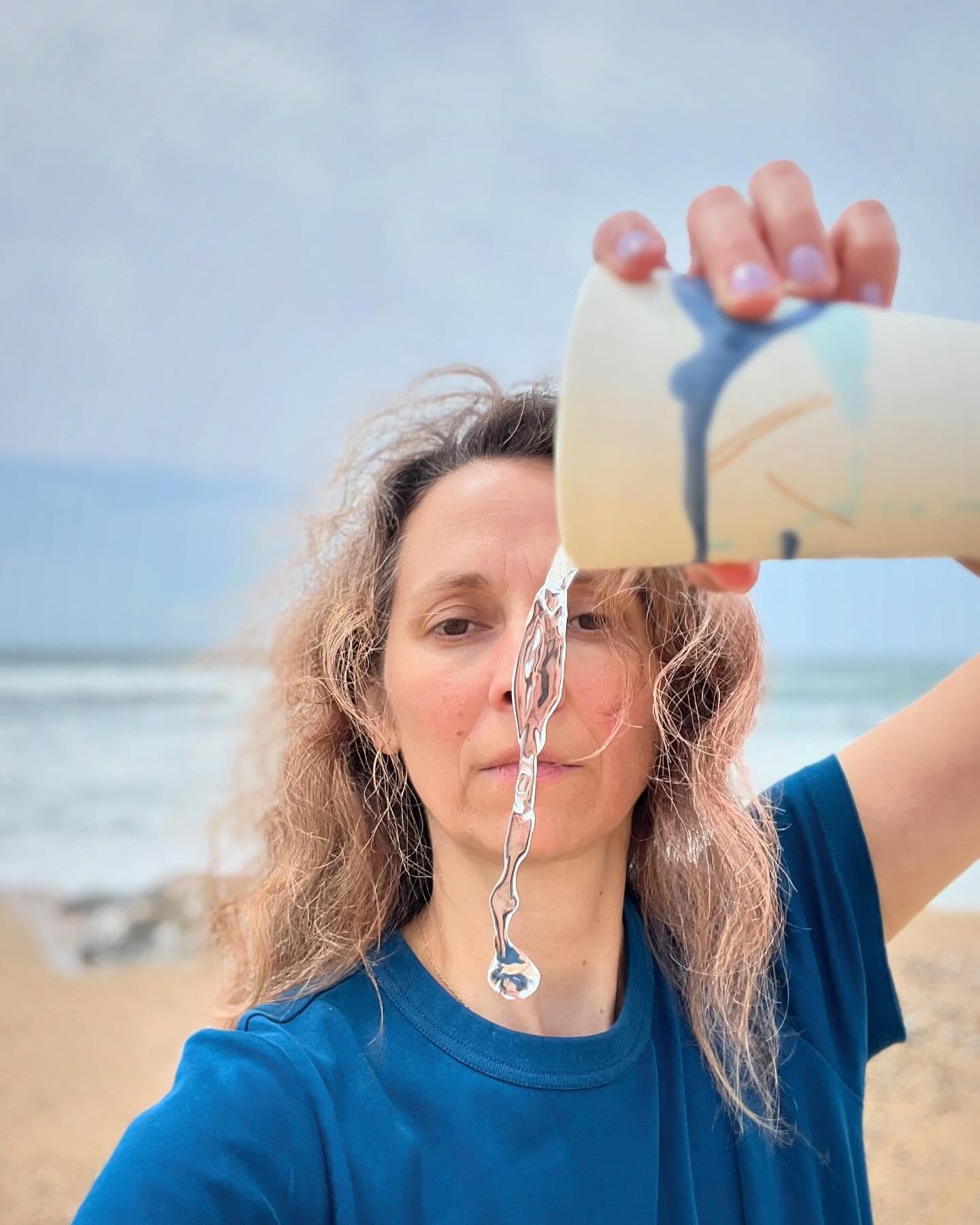 Oceano Atl&acirc;ntico🩵🌊#zokotucha #porcelain #porto #atlanticocean #sparkleandshine #salt