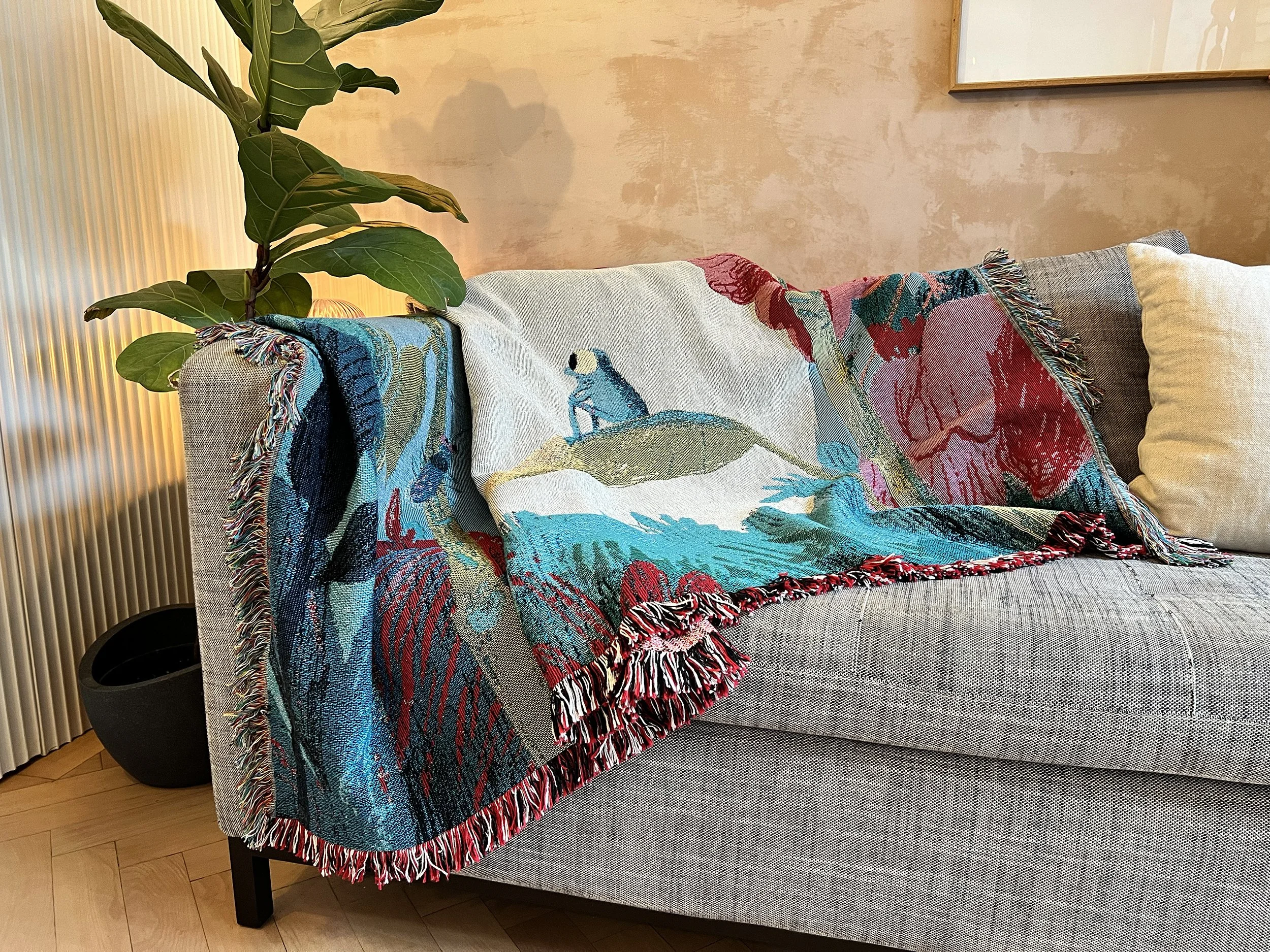 Tad Woven Blanket — Benji Davies