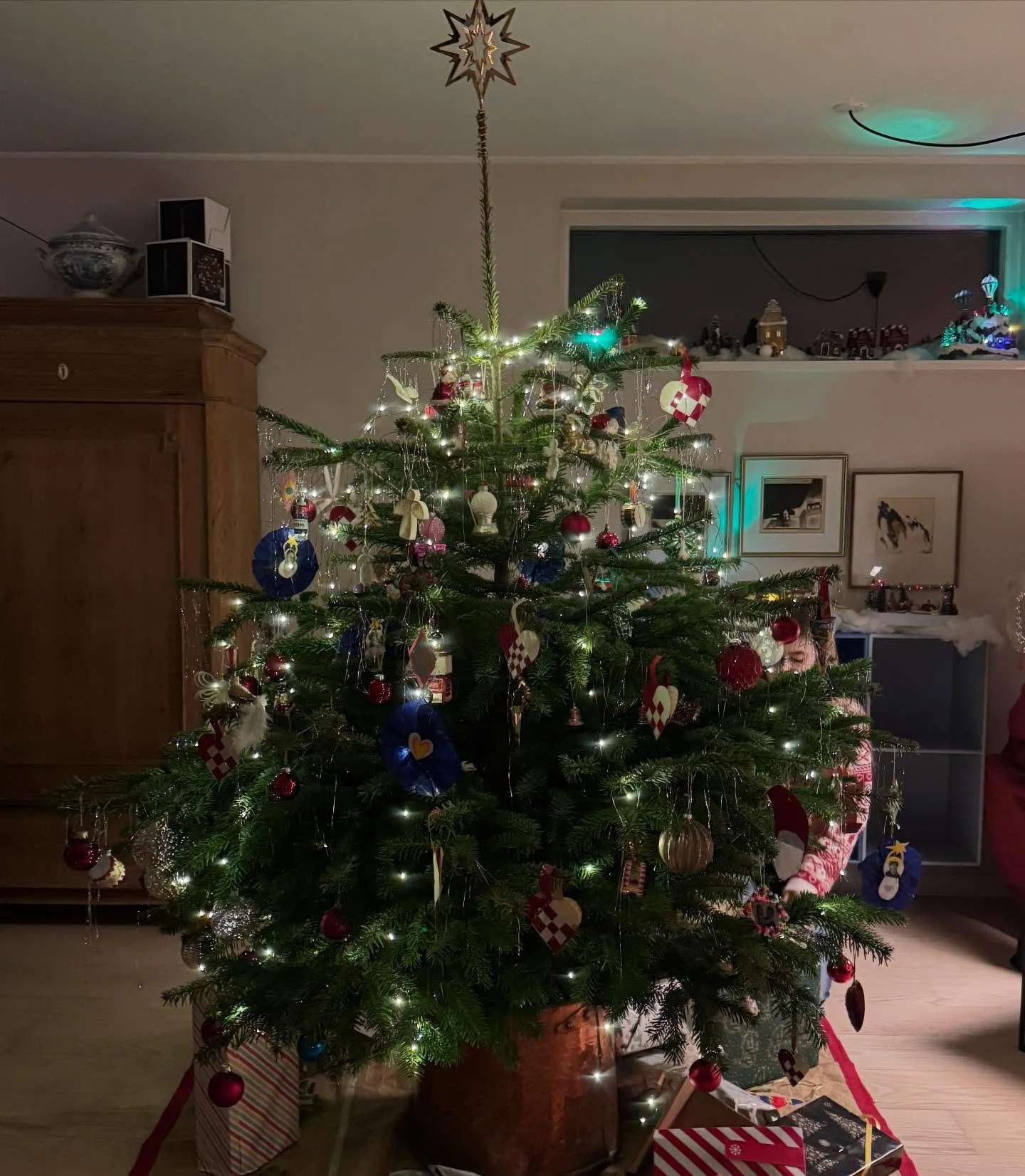 Den dejligste juleaften i familiens sk&oslash;d med bes&oslash;g af julemanden 

#juleaften #familietid #juletid