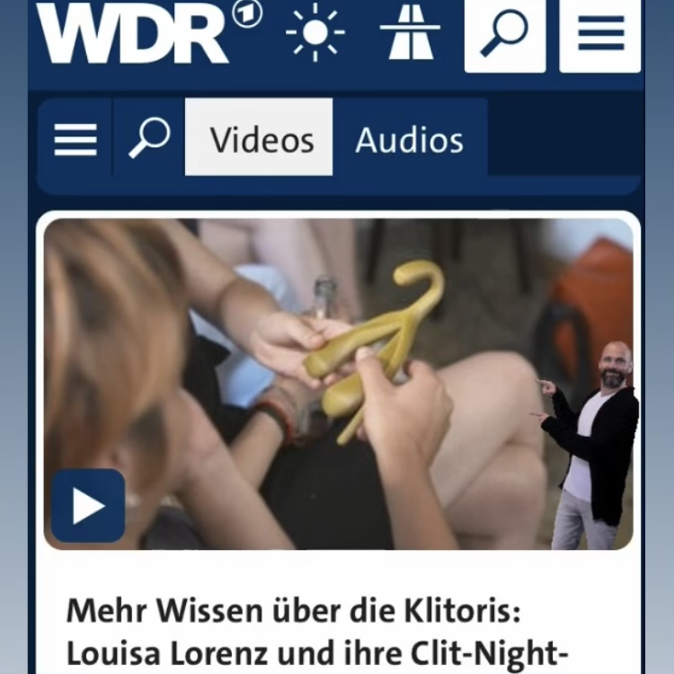 WDR FrauTV - Louisa Lorenz und ihre Clit Night Workshops