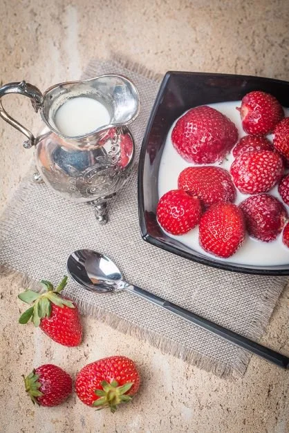 Strawberries and cream