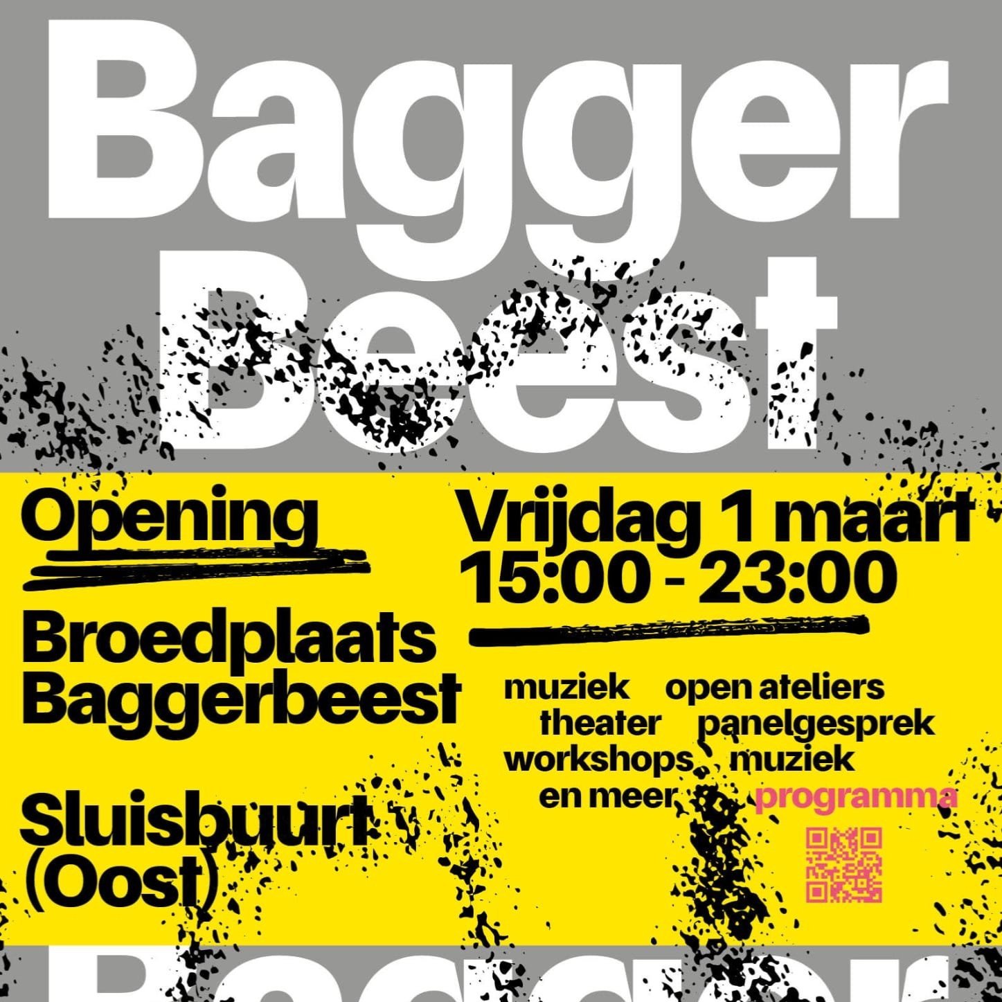 Opening Baggerbeest