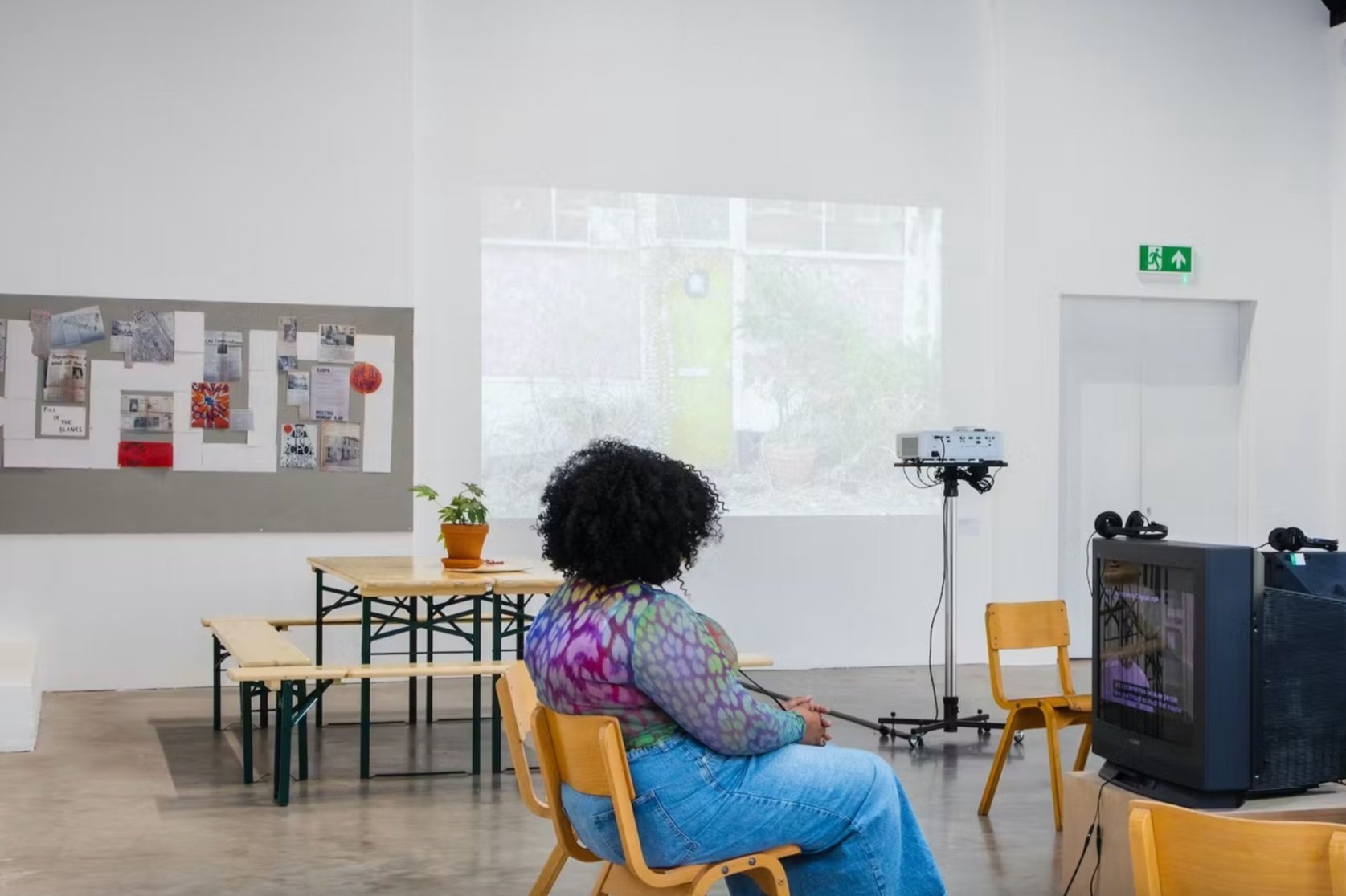 Good Things: A Video History of Rectory Gardens, Installation View, Studio Voltaire, 2023.