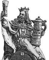 The legend, Gambrinus.