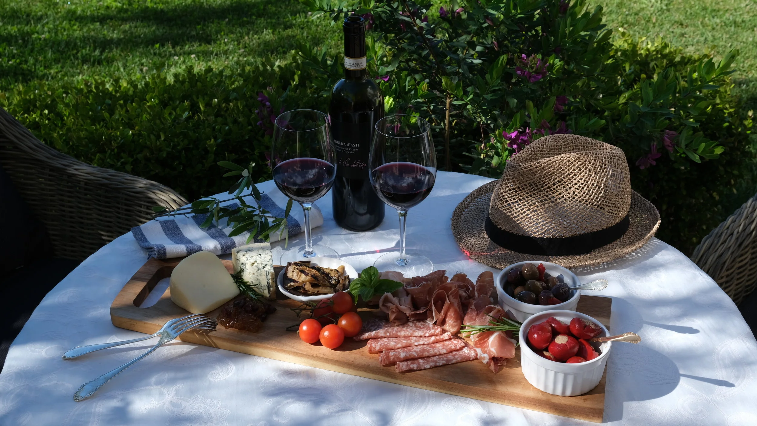 Mat och dryck i Basilicata. 