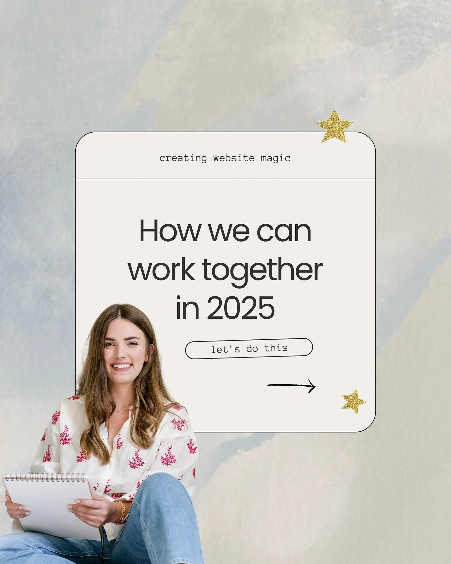 Is this the year your website becomes your biggest sales machine? 🤩

I certainly hope so!

Here&rsquo;s how we can work together:

✨ Website &amp; SEO Audit.

Let&rsquo;s create an action plan to get your website working and converting for you.

✨ M