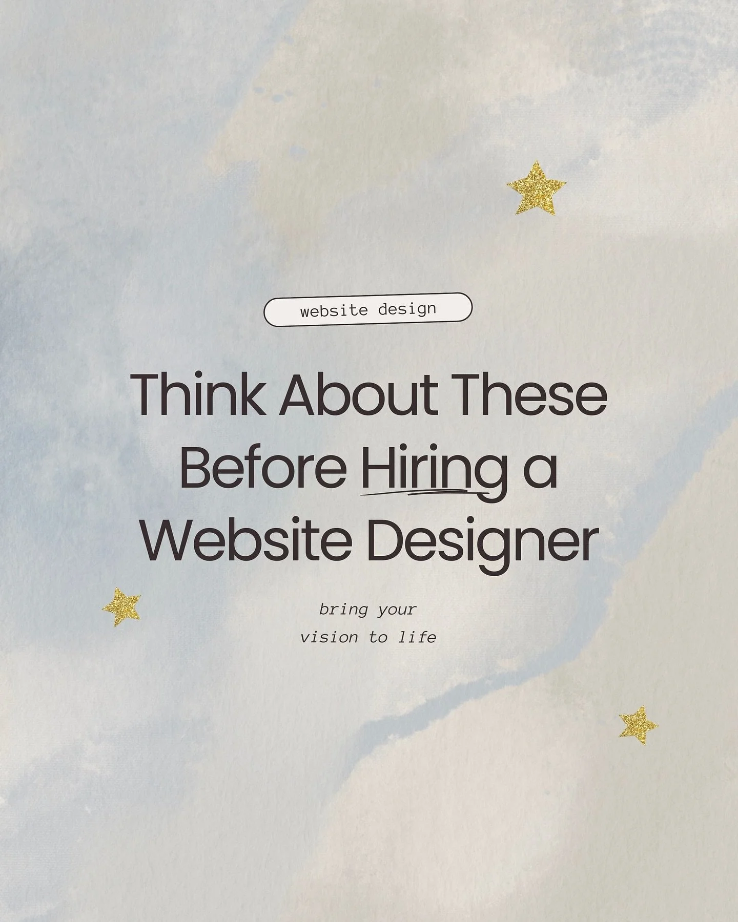 Thinking about hiring a website designer? 

First up, I&rsquo;m SO excited for the journey you&rsquo;re about to embark on! EEEK!

It might have looked like this so far: 

You&rsquo;ve got a fabulous small business ✅ a dream that you&rsquo;ve poured 