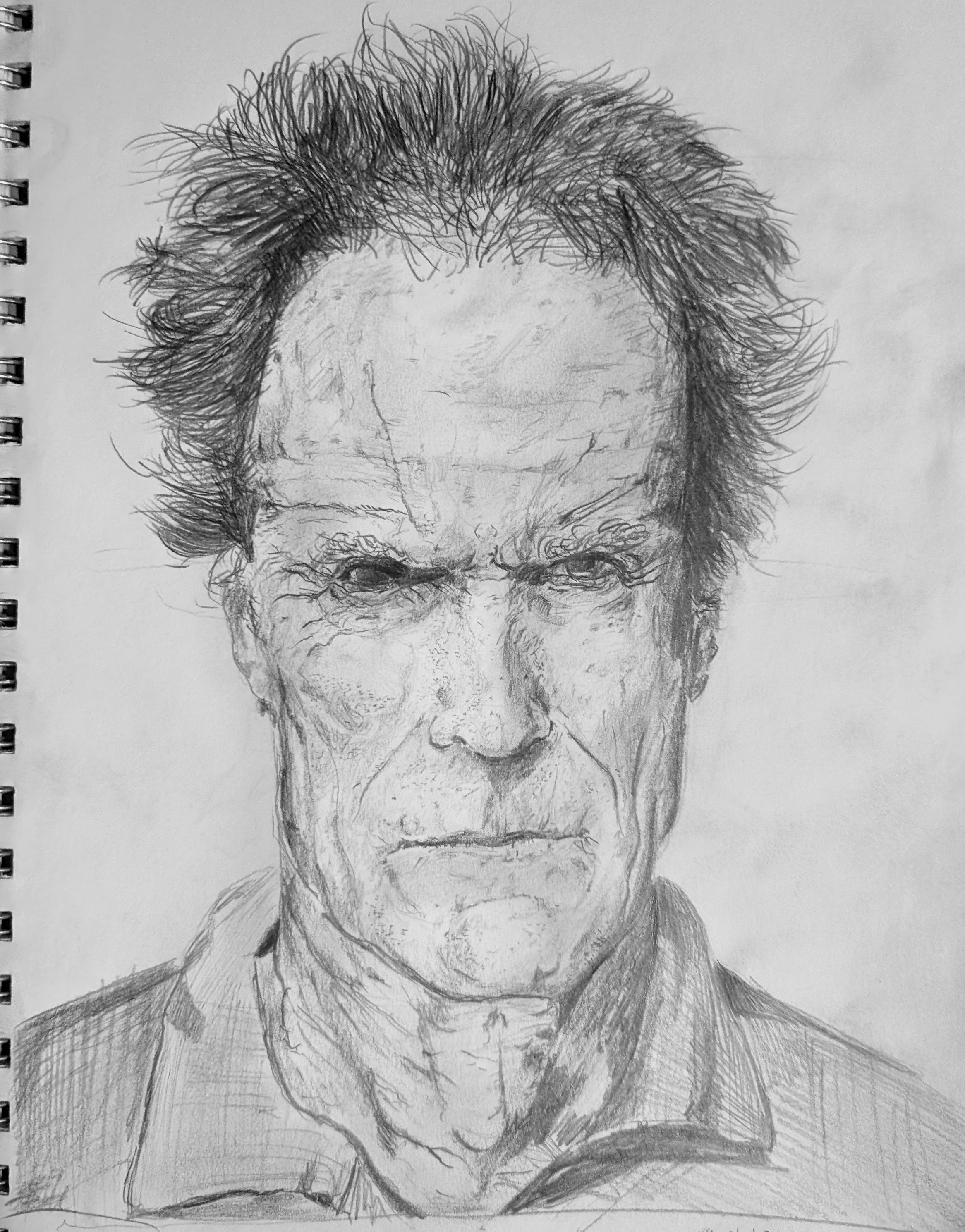 Clint Eastwood- Pencil- K. Andrews.jpg