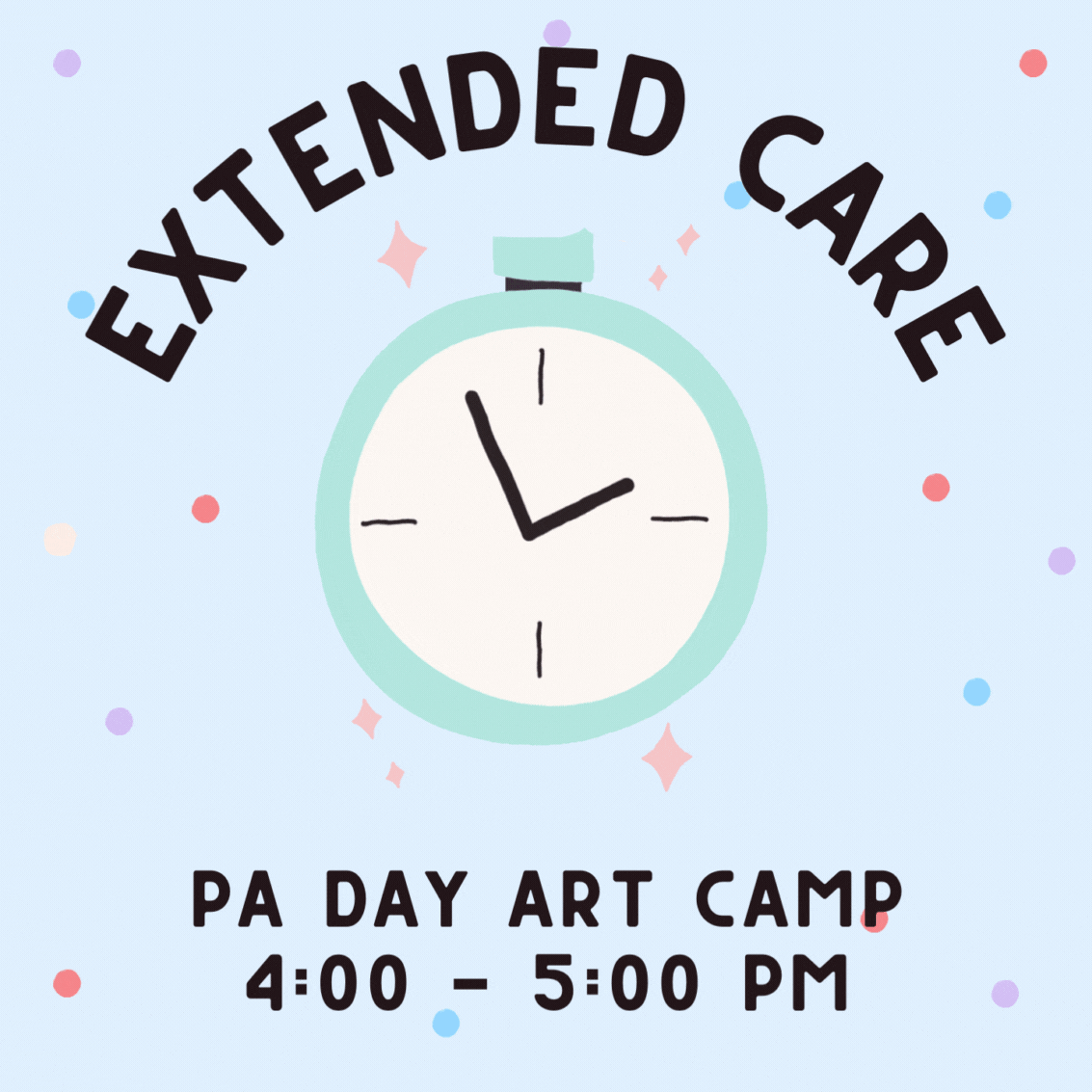Extended Care PA Day