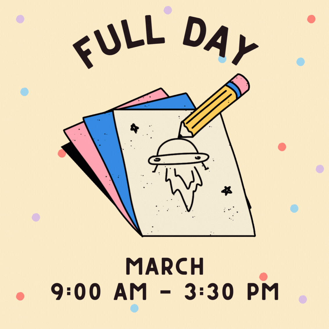 Full Day March Art Camp