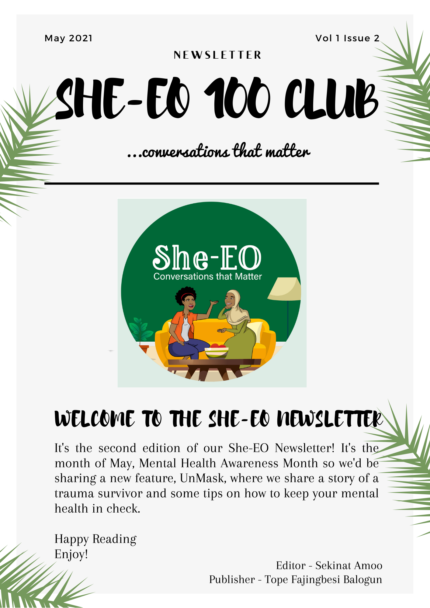 Newsletter Volume 2