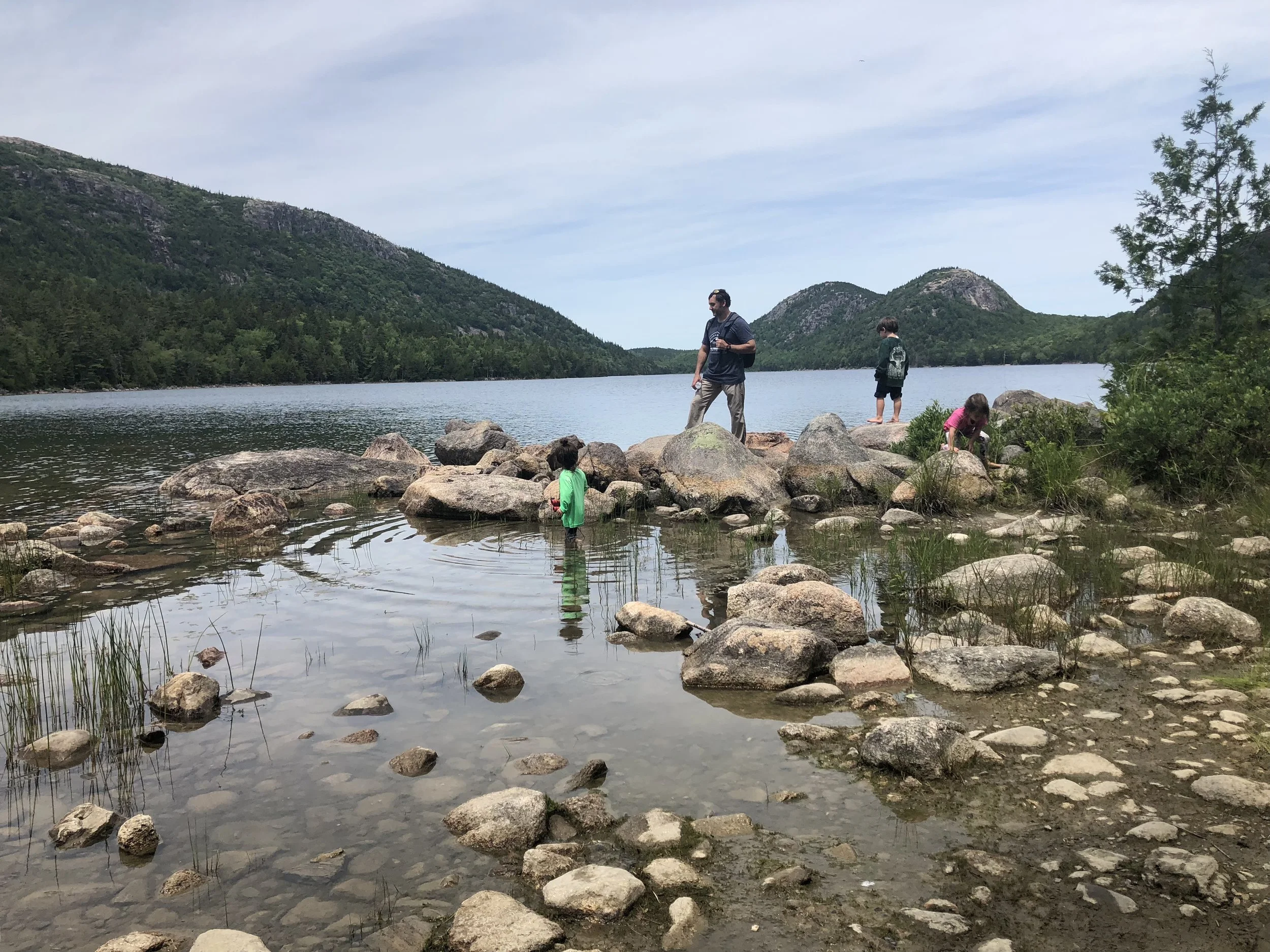 Jordan Pond in Acadia National Park