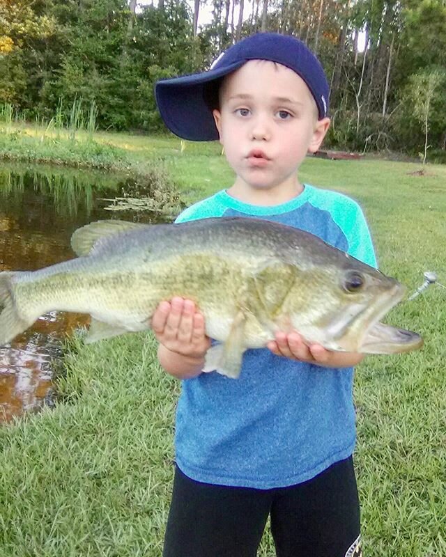 Walk softly &amp; carry a big fish. #fishingwithdad