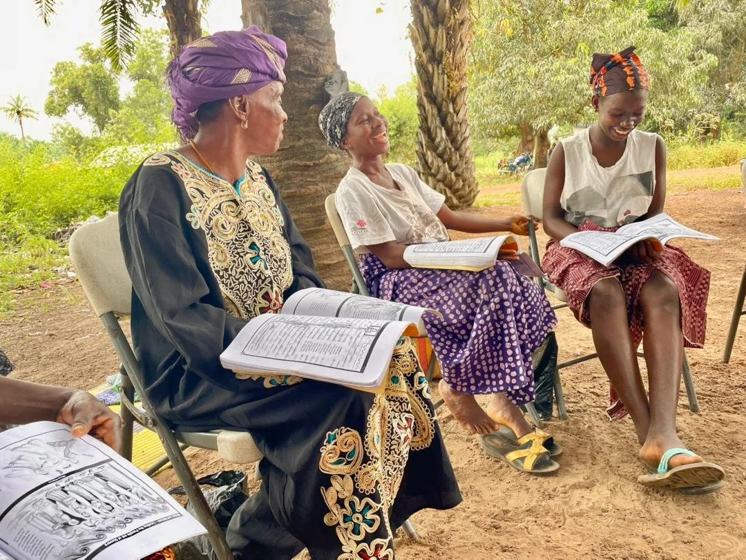 Aminata enjoying class.jpeg