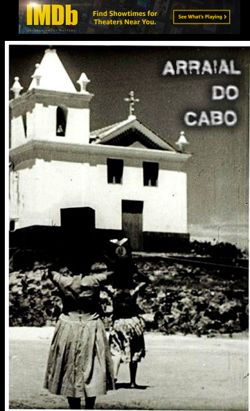 "Arraial do Cabo" filme de Sarraceni. Poster