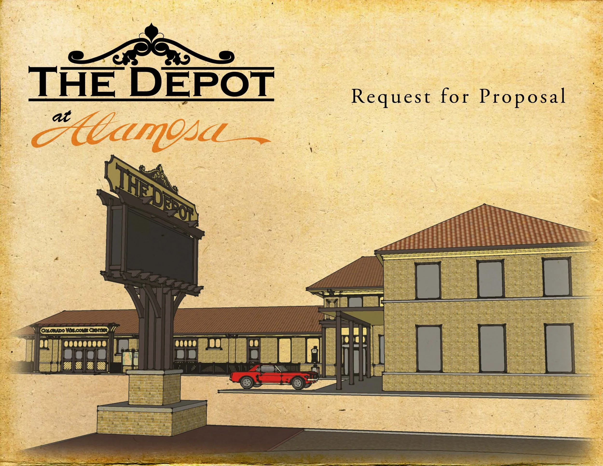 The Depot Signs
