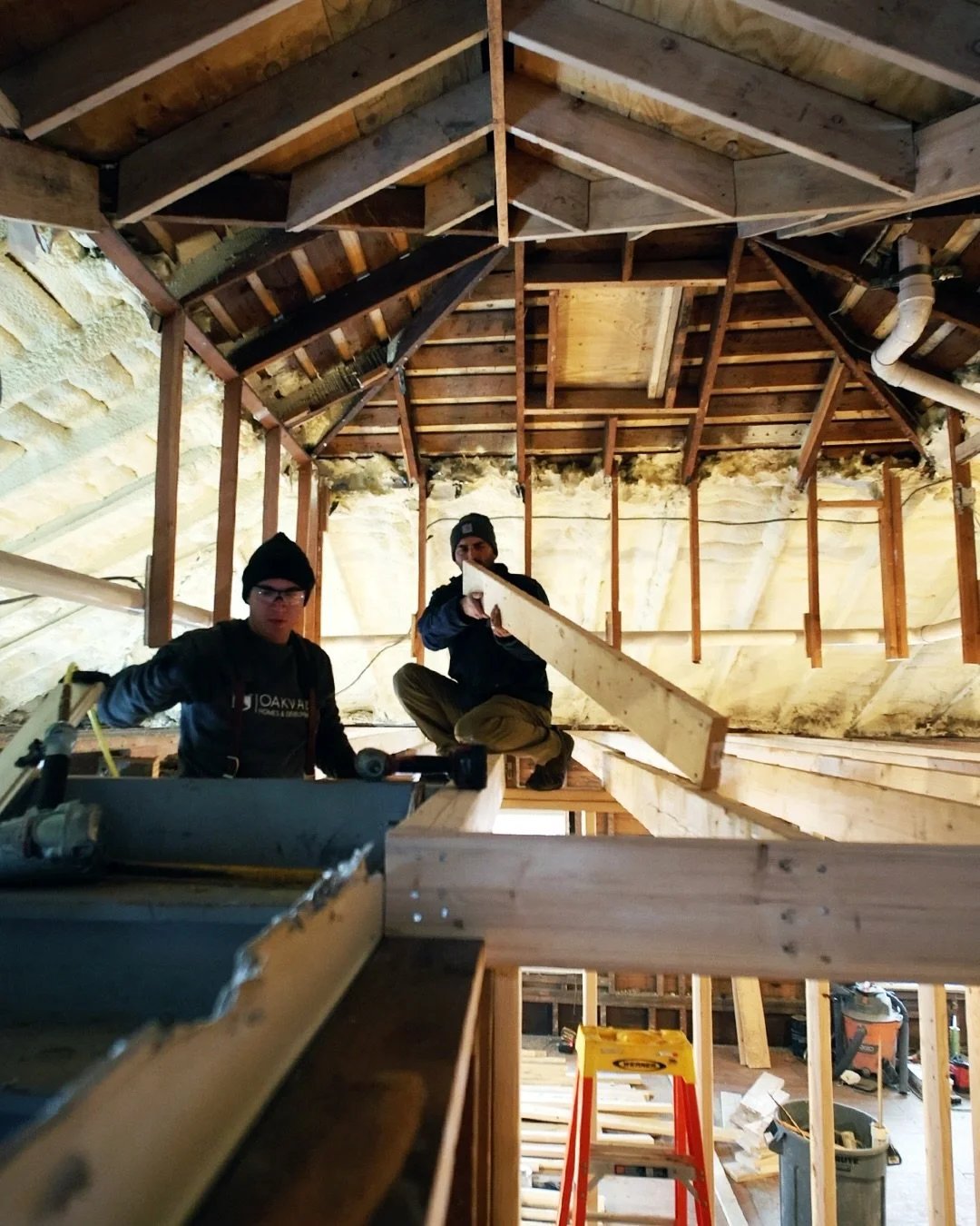 Here&rsquo;s some views from on-site this week! Some exciting progress (at both ends of the project timelines) in East Aurora and Amherst 🙌 #buffalohomes #contractor #renovation