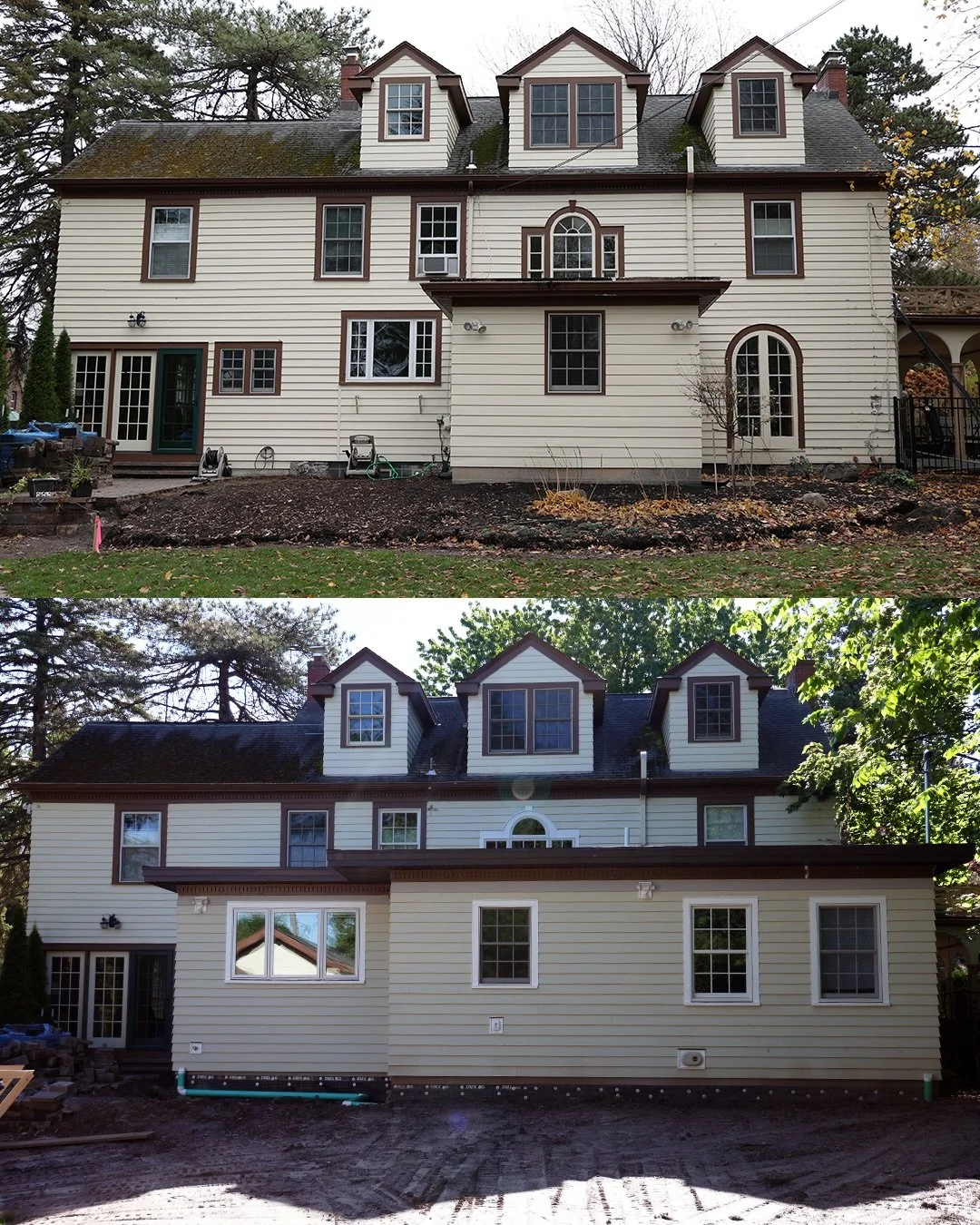 Here&rsquo;s a little preview of the exterior of this big addition we recently wrapped up in Amherst. Inside is a big kitchen upgrade, in-law suite and 1.5 new bathrooms.

We started this project over the winter which is definitely less than ideal he