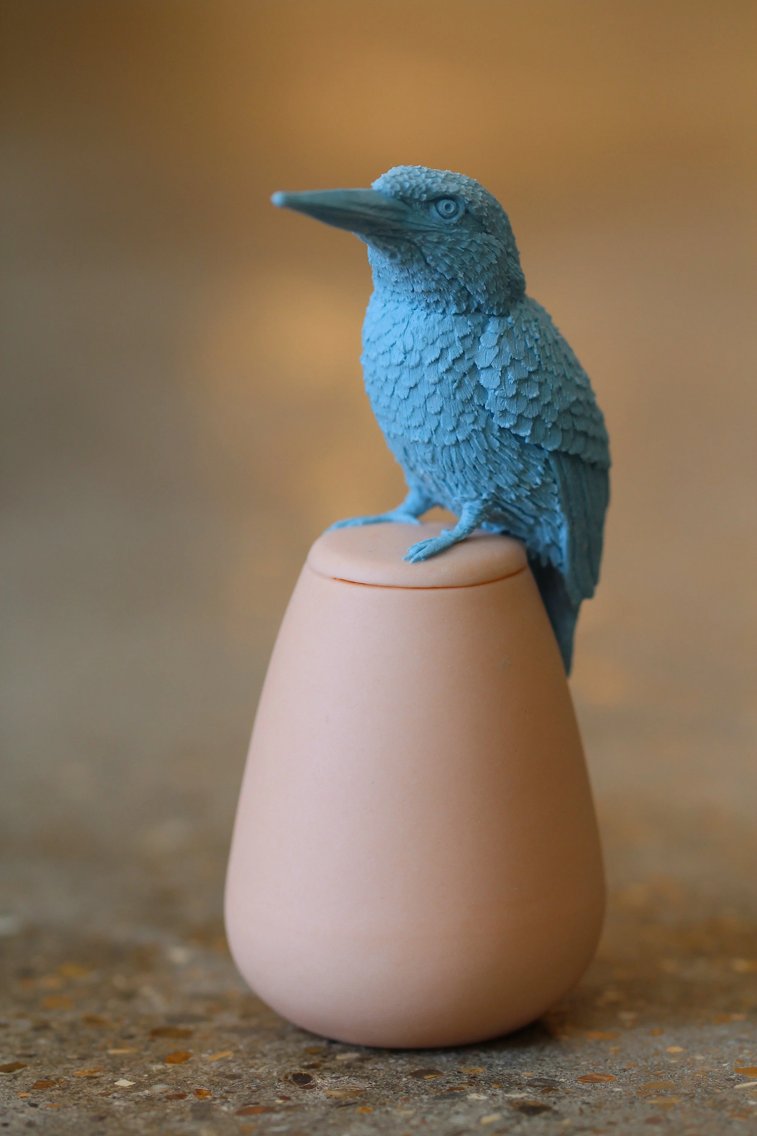   17. Javan Blue-banded Kingfisher   120mm x 60mm   £550  (SOLD)  