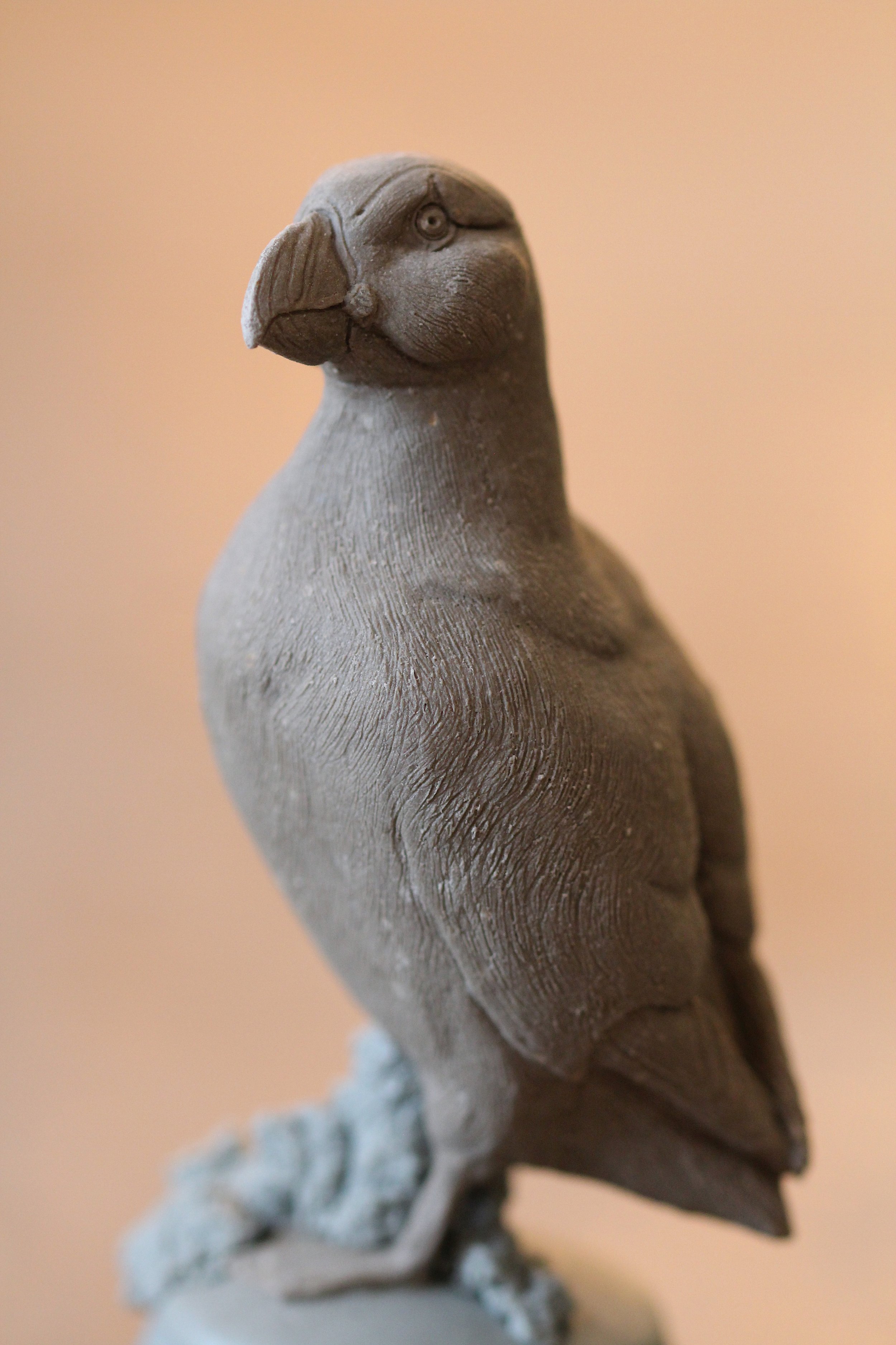   37. Atlantic Puffin    150mm x 60mm   £450 