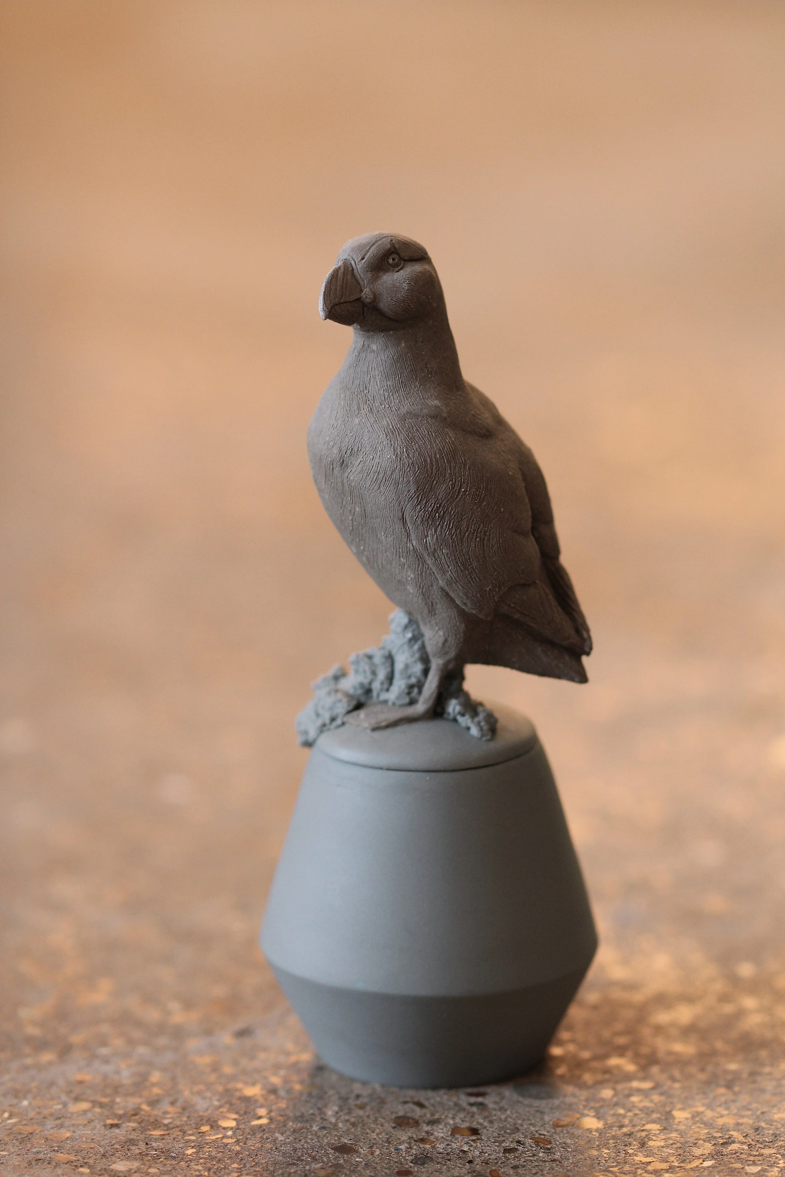   37. Atlantic Puffin    150mm x 60mm   £450 