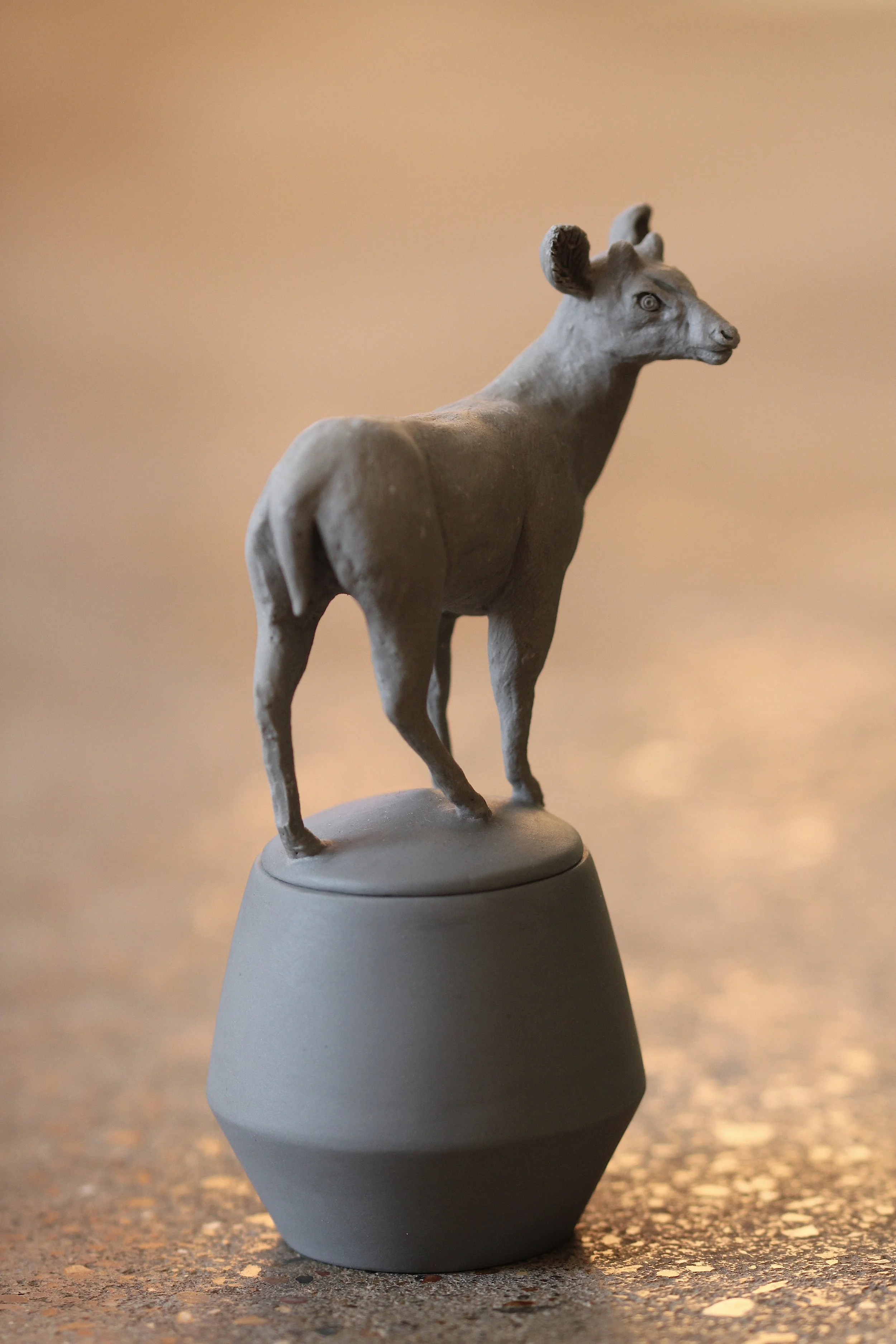   38. Hog Deer   130mm x 70mm   £440  