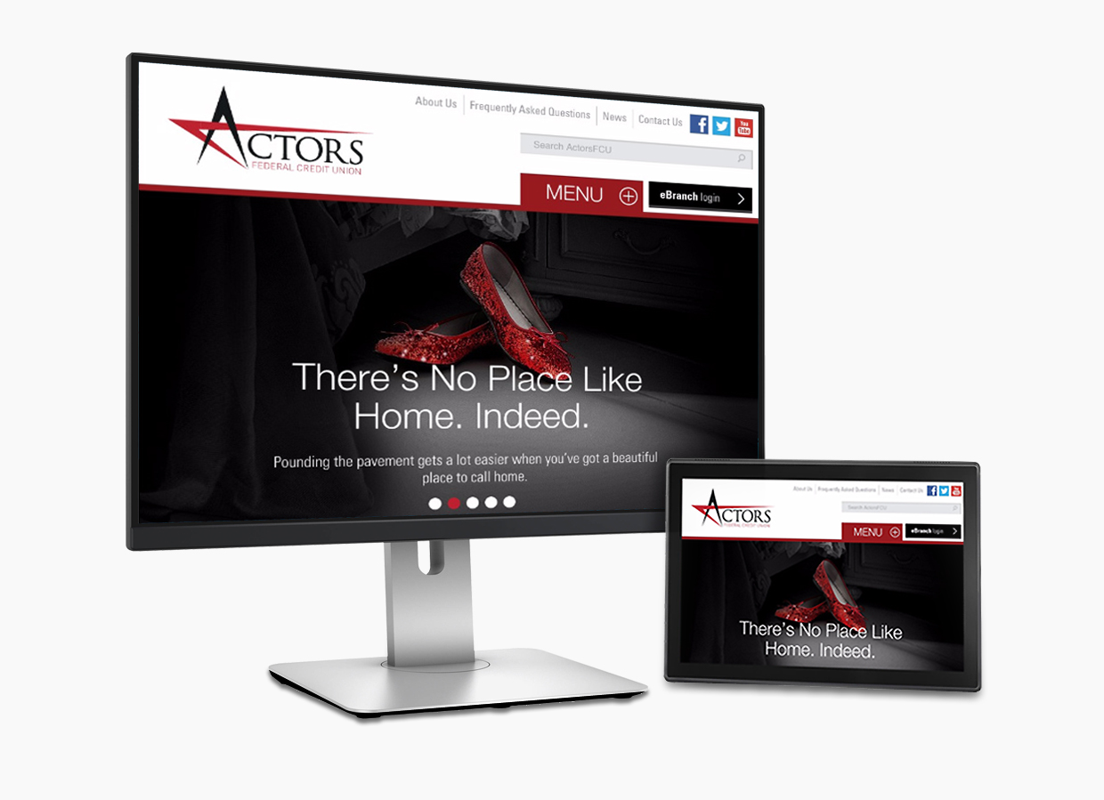 Actors Federal Credit Union Home Page