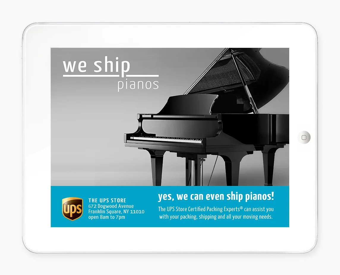 We Ship Pianos
