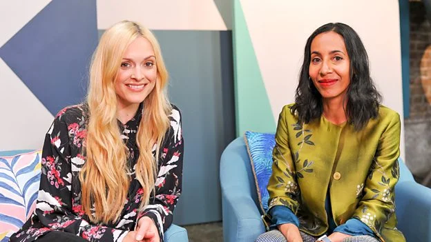 Fearne Cotton and Michelle Ogundehin - Click Here for a great interview with them both about the show. Photo by Tom Scott