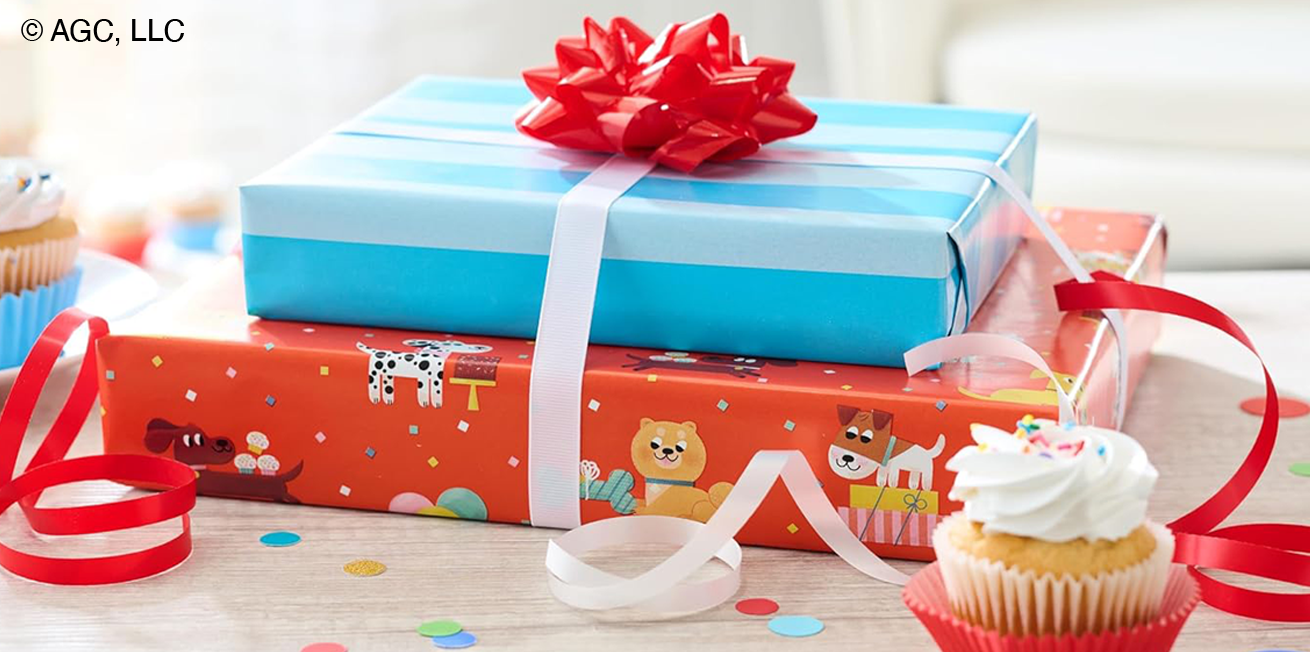 Birthday Bags + Wrapping Paper Launch
