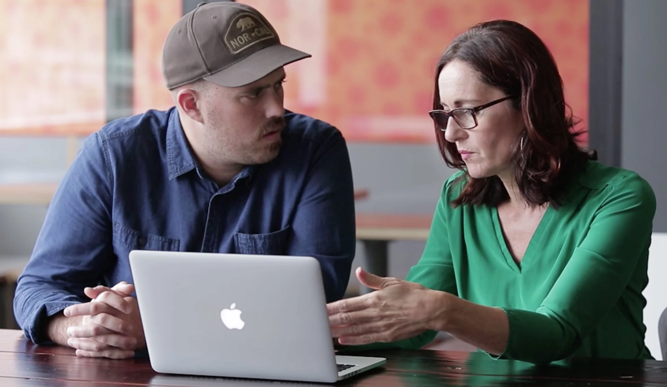 Working on a course with Ann Rea at the CreativeLive Studios in San Francisco.